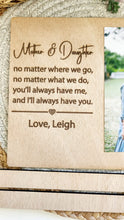 Load image into Gallery viewer, Mother &amp; Daughter Picture plaque
